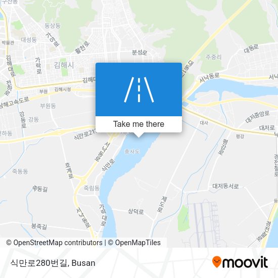 식만로280번길 map