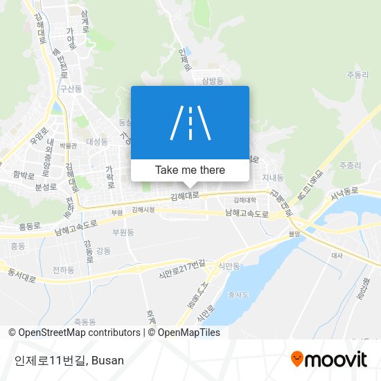 인제로11번길 map