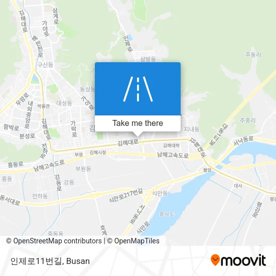 인제로11번길 map