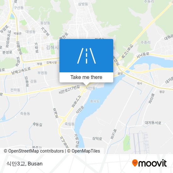 식만3교 map