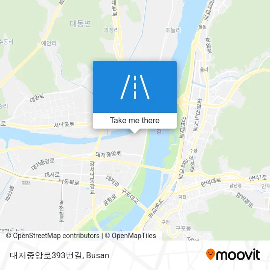 대저중앙로393번길 map