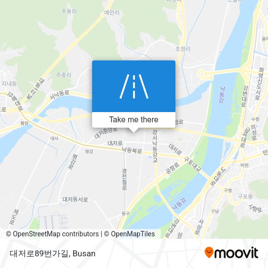 대저로89번가길 map
