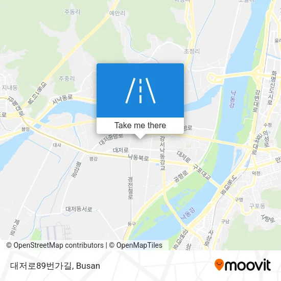 대저로89번가길 map