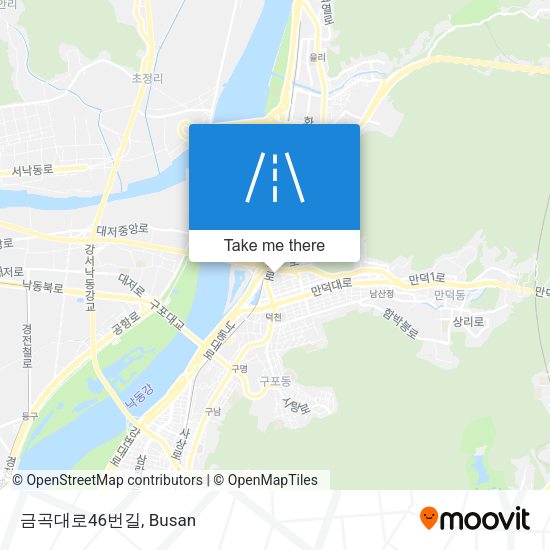 금곡대로46번길 map