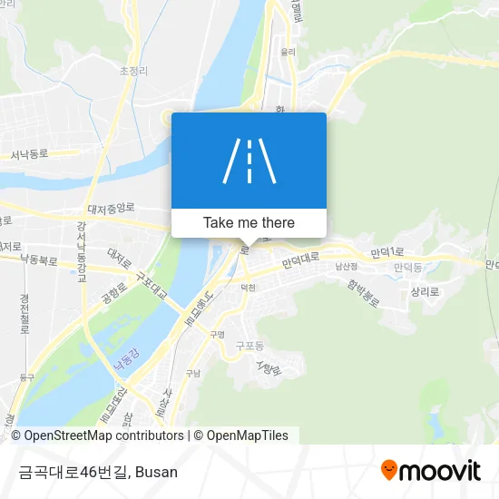 금곡대로46번길 map