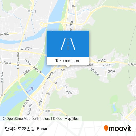 만덕대로28번길 map