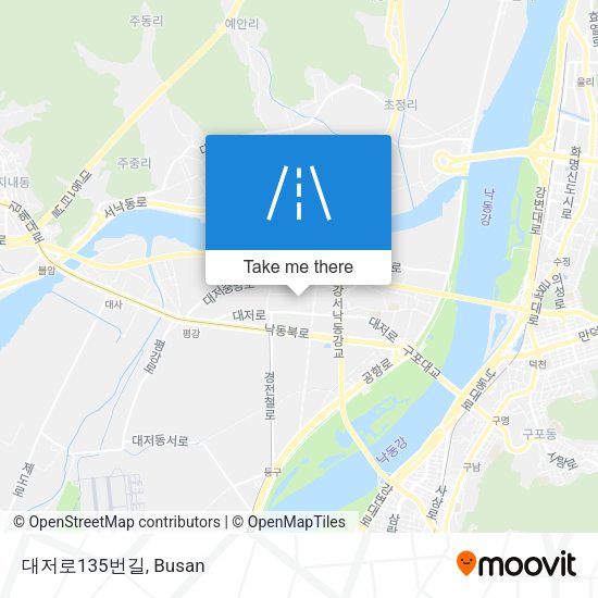 대저로135번길 map