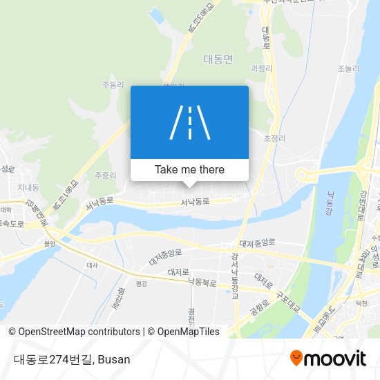 대동로274번길 map