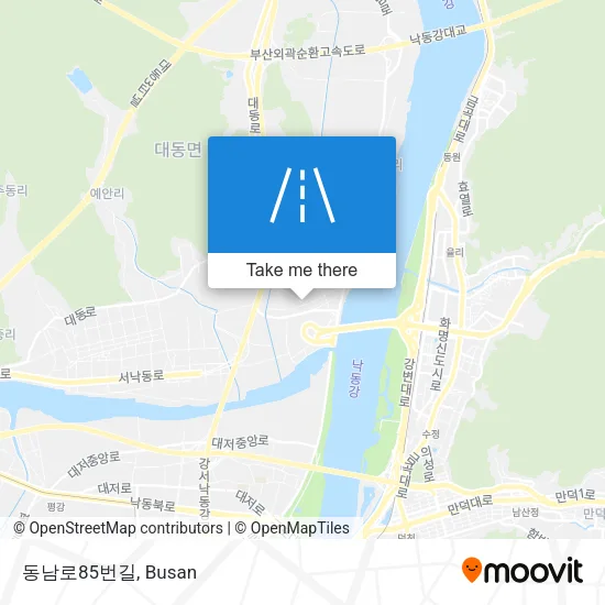동남로85번길 map