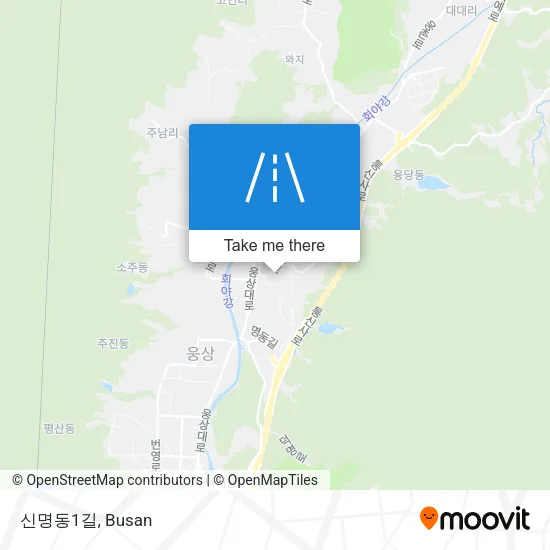 신명동1길 map