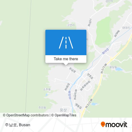 주남로 map