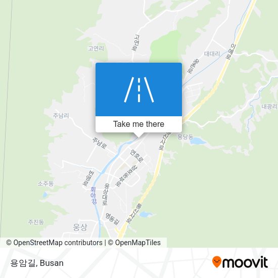 용암길 map