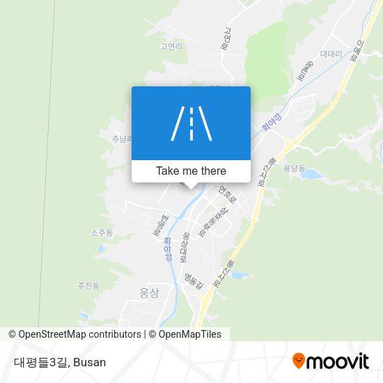 대평들3길 map