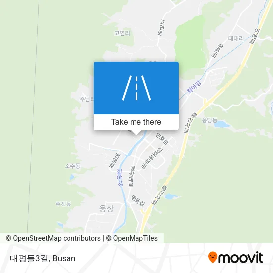 대평들3길 map