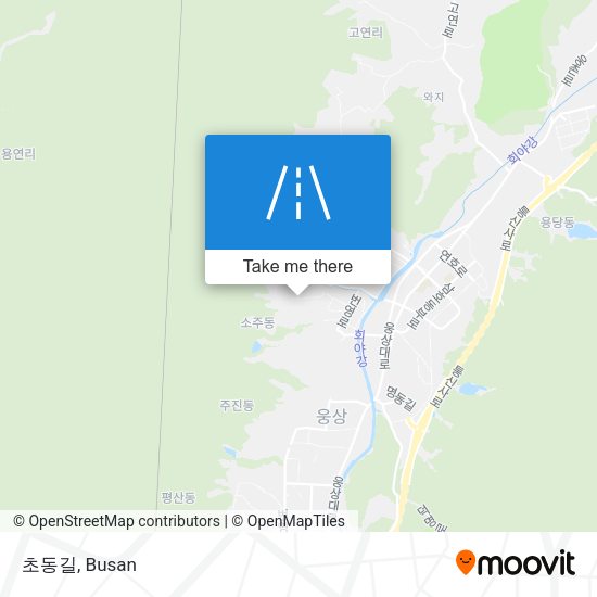 초동길 map