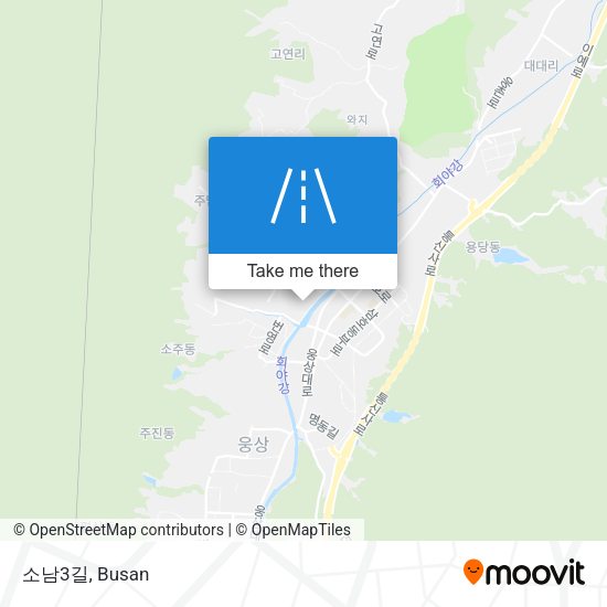 소남3길 map