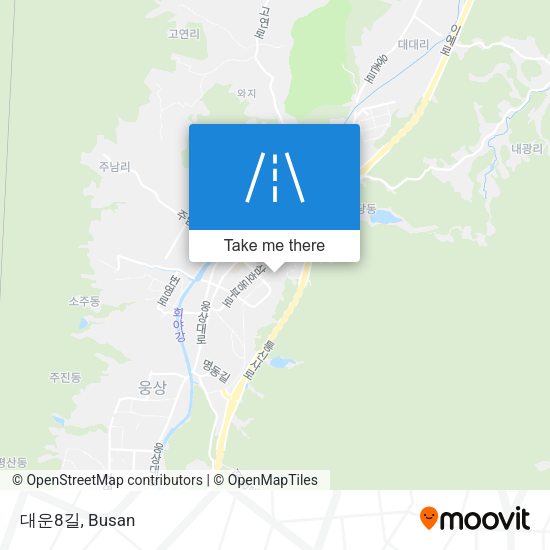 대운8길 map