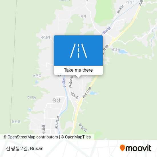 신명동2길 map