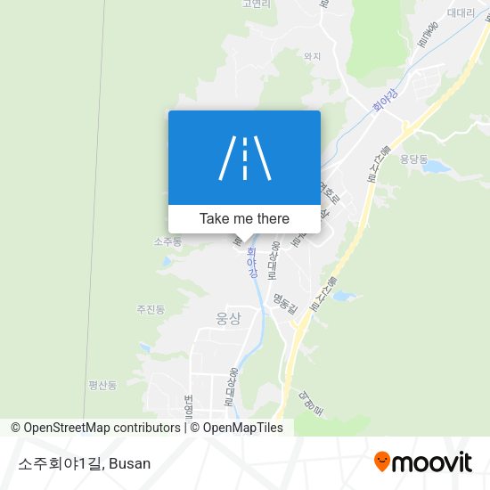 소주회야1길 map