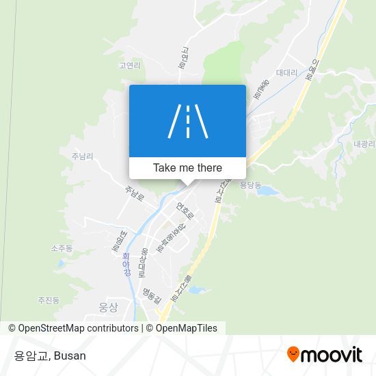 용암교 map