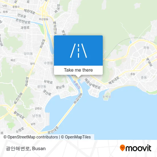 광안해변로 map