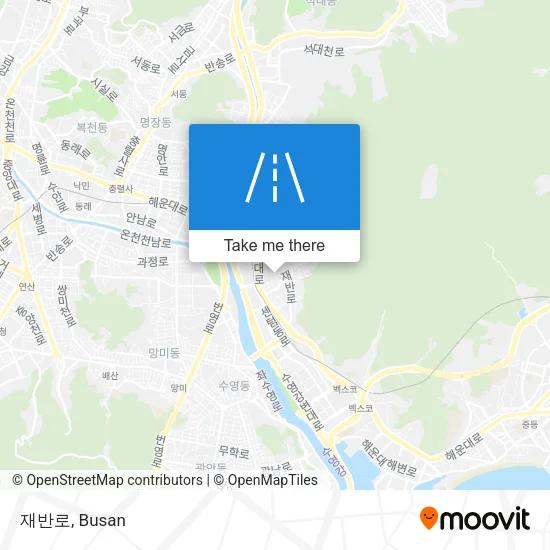 재반로 map