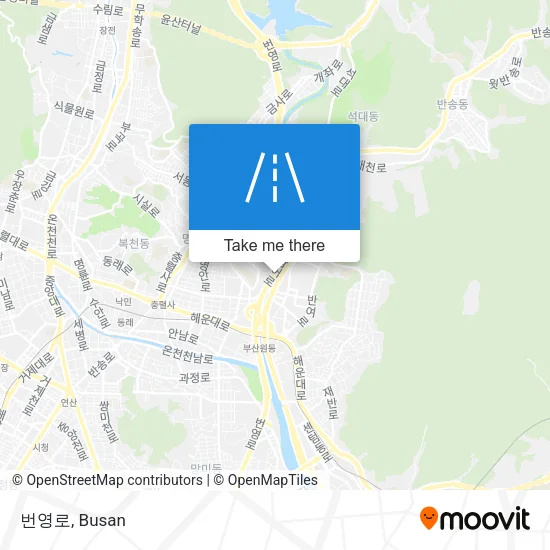 번영로 map