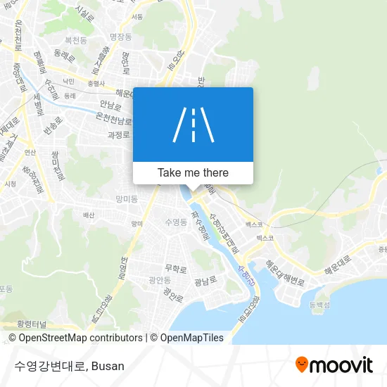 수영강변대로 map