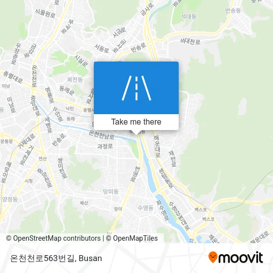 온천천로563번길 map