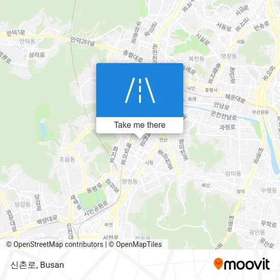 신촌로 map