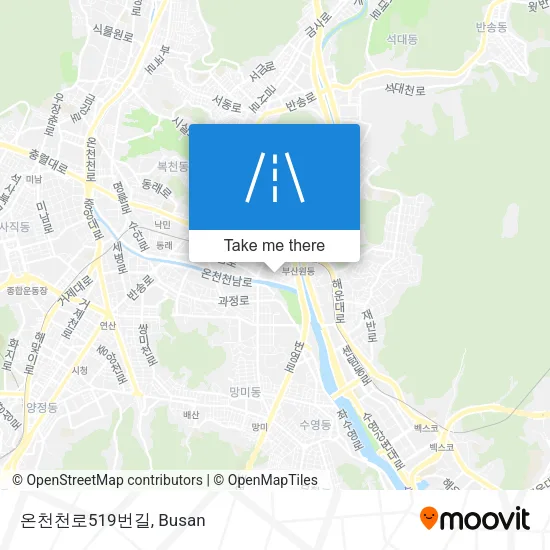온천천로519번길 map