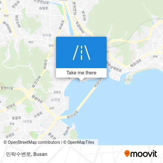민락수변로 map