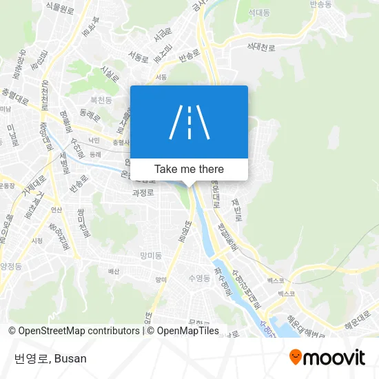 번영로 map