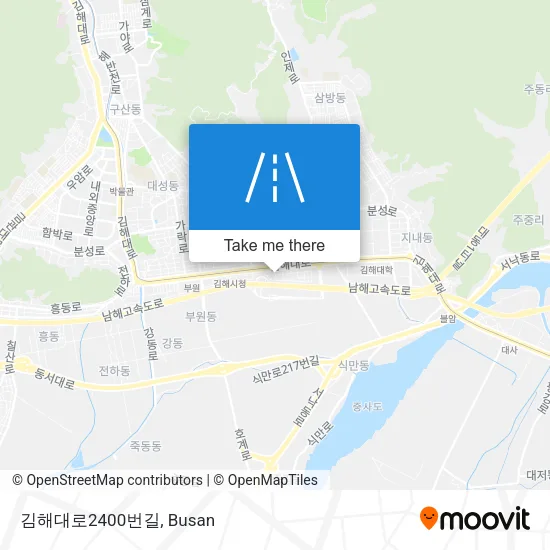 김해대로2400번길 map