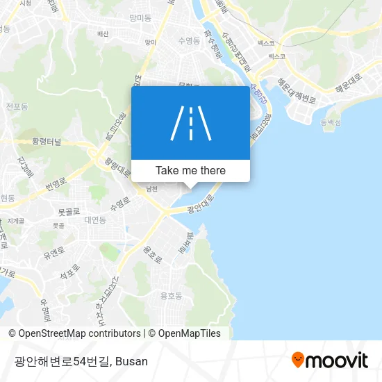 광안해변로54번길 map