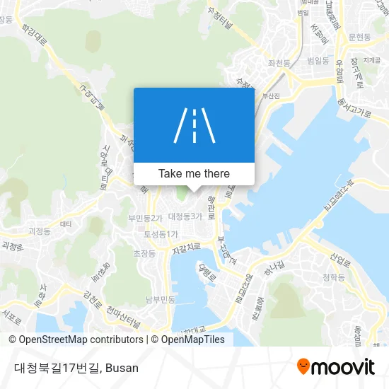 대청북길17번길 map