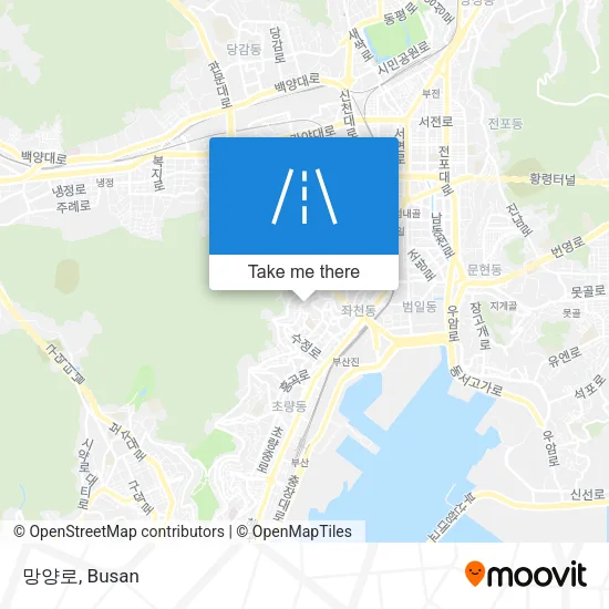 망양로 map