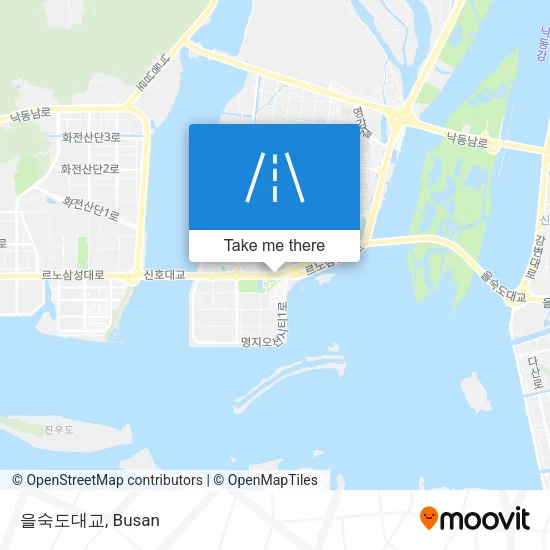 을숙도대교 map