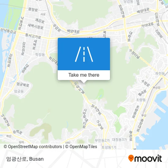 엄광산로 map