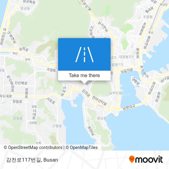 감천로117번길 map