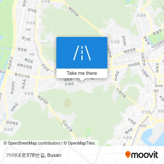 가야대로378번길 map