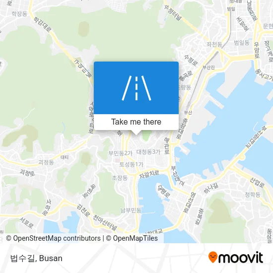 법수길 map
