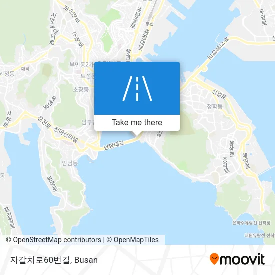 자갈치로60번길 map