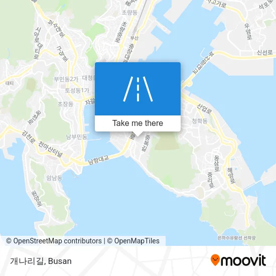 개나리길 map
