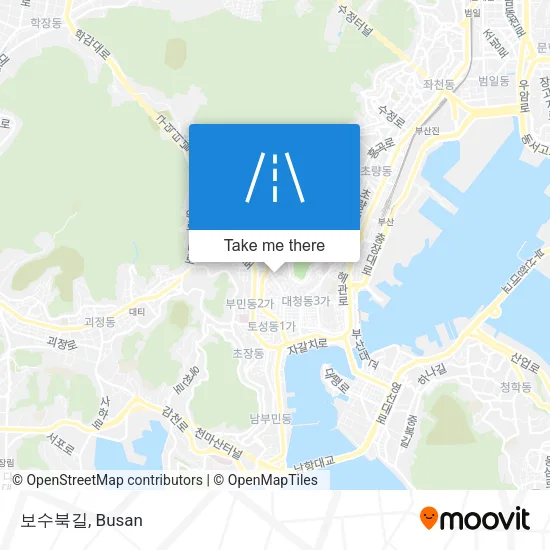 보수북길 map