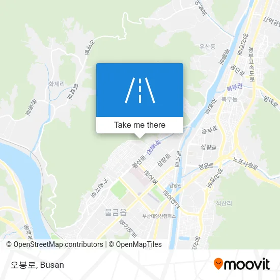 오봉로 map