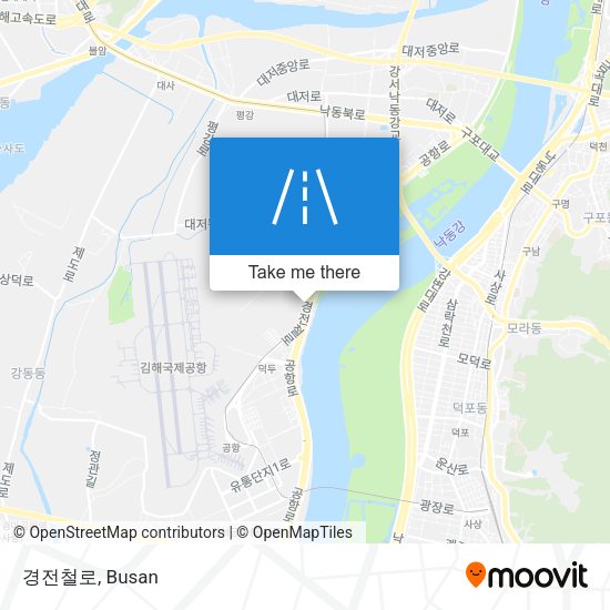 경전철로 map