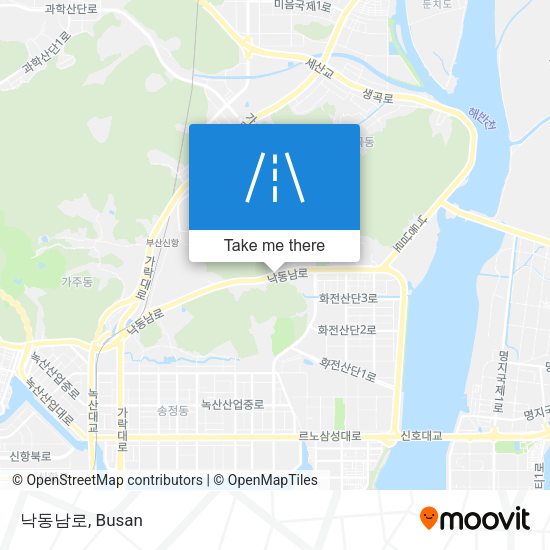 낙동남로 map