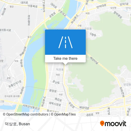 덕상로 map