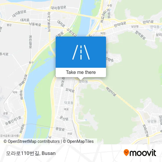 모라로110번길 map